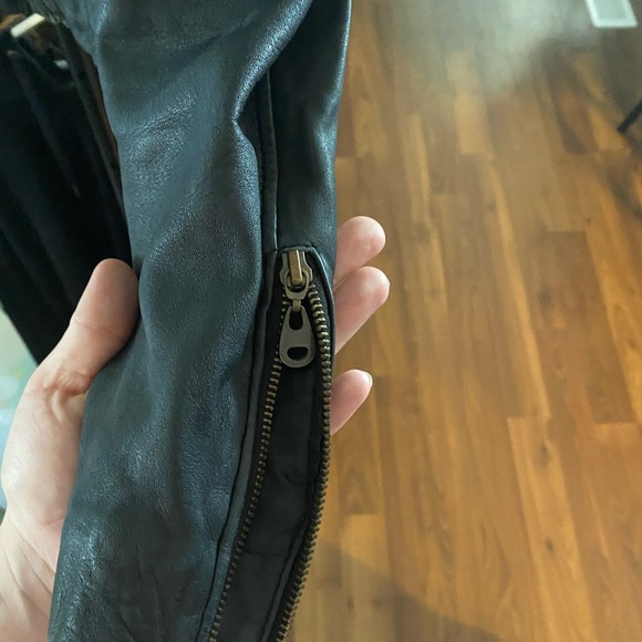 Free People Doma Leather Motto Jacket - Picture 12 of 12